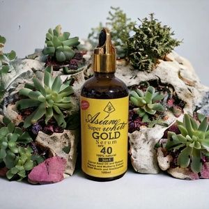 Asian super white gold serum 100 ml.